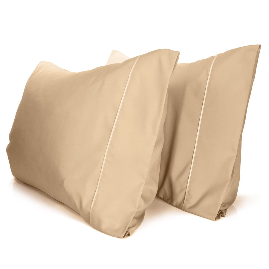 a pair of pillows on a white background