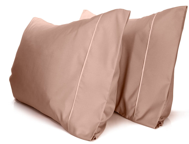 a pair of pillows on a white background