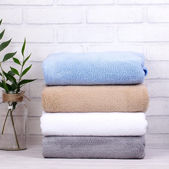 LuxClub Bath Towel Soft Absorbent Lint Free and Colorfast Ideal f